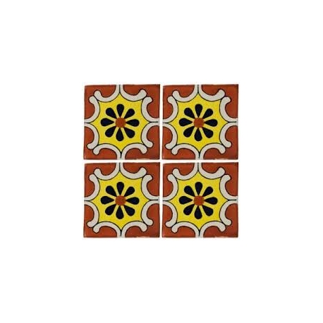 Arabesque Terracotta 10x10